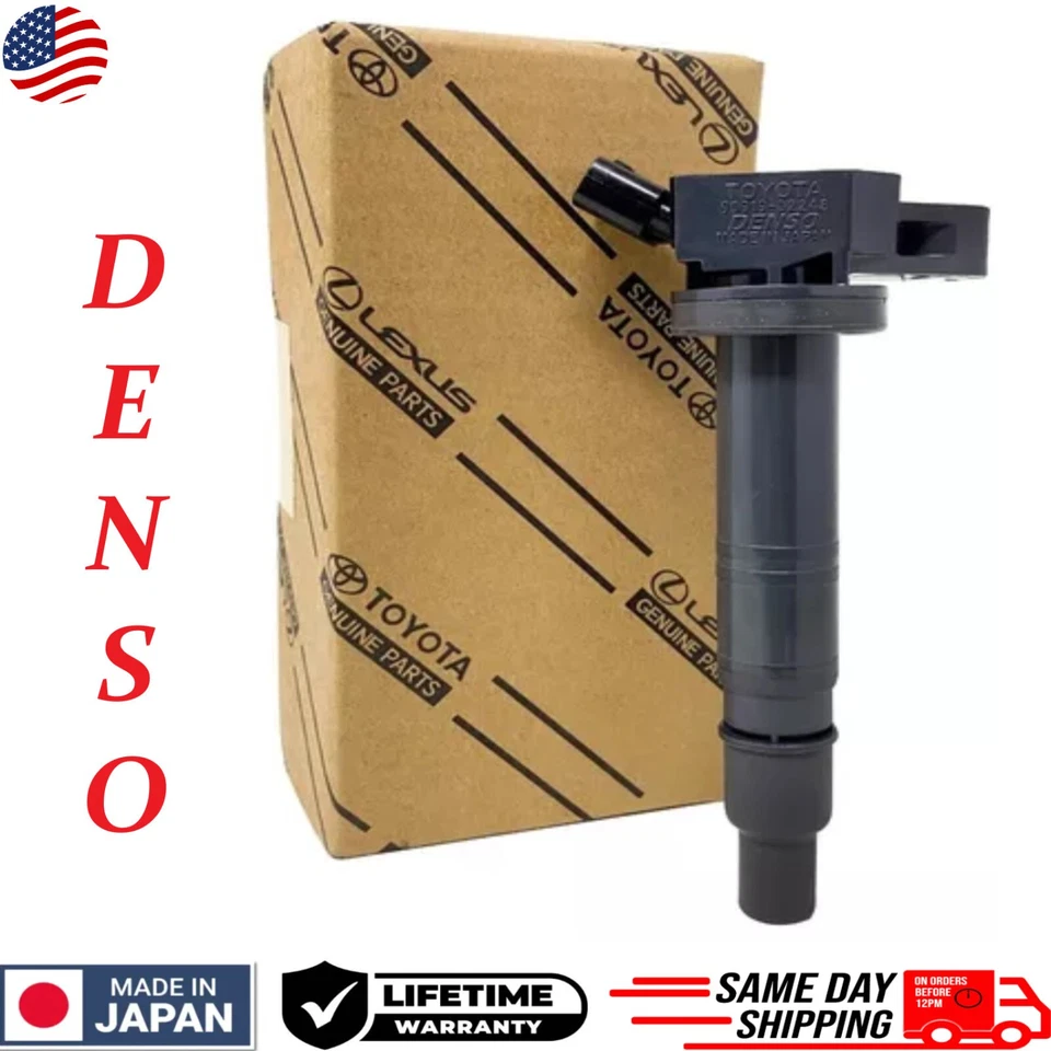 6PCS NEW DENSO Ignition Coils For 2003-2020 Toyota & Lexus I4 V6 V8, 90919-02248 - Image 4 of 4