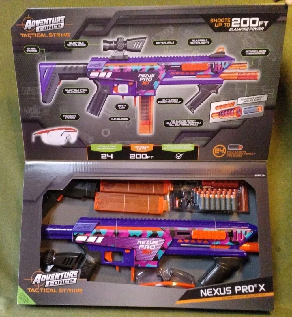 Las mejores ofertas en Pistolas de dardos Adventure Force & Soft