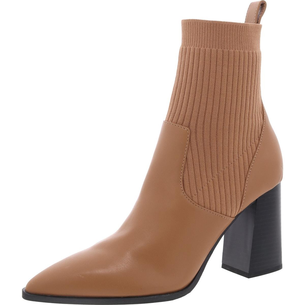 Открытые отредактированные женские коричневые эластичные ботинки Челси 8 средних размеров BM BHFO 1304 4890₽