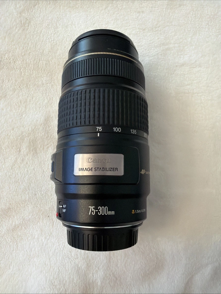 Canon 75-300mm f/4-5.6 Camera Lenses for sale | eBay