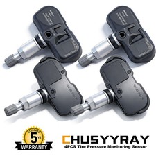 4 Tire Pressure Sensor Tpms For 2008-2012 Honda Accord Alloy Wheels