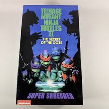New NECA Teenage Mutant Ninja Turtles 2 II Super SHREDDER Fig Secret of the Ooze