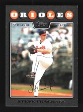 Steve Trachsel Baltimore Orioles 2008 Topps Update Black #UH152 SN /57