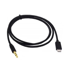 Gold Plate Micros USB To 3.5mm Audios Car AuxCable For Clear Sound Transmission