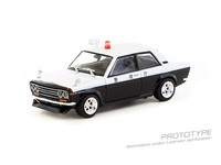 Tarmac Works 1/64 Datsun 510 Police Car Diecast Model Car