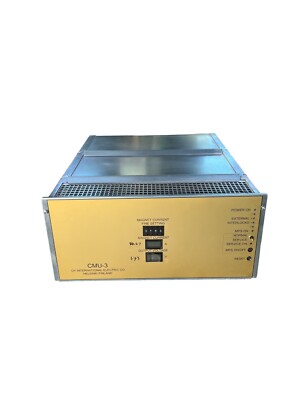 IECO CMU-3 VER:ASG MAGNET CURRENT