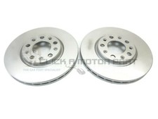 Front 2 Brake Discs Set For Jeep Renegade 1.4 1.6 2015-2021 (Check Size 281mm)