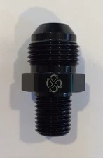 X851 -8AN Flare to 1/4 NPT Adapter AN Fitting BLACK