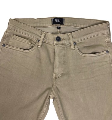 paige khaki jeans