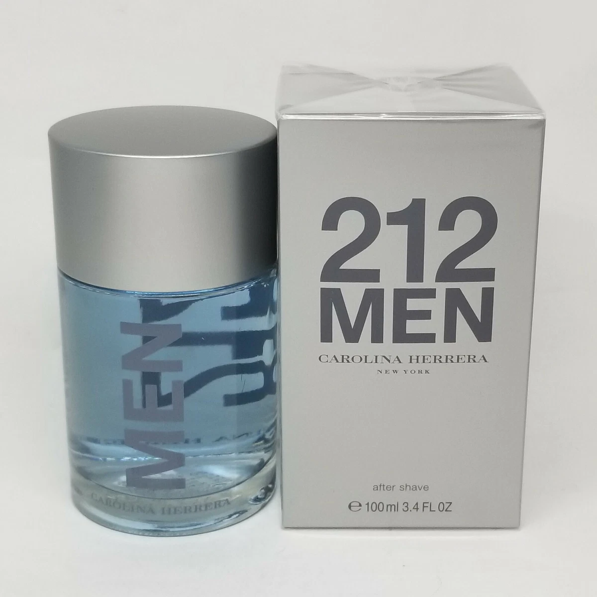 212 by Carolina Herrera 3.4 oz After Shave Splash for Men Old