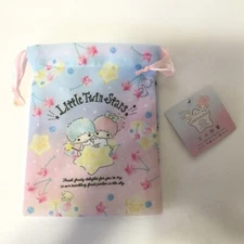 Sanrio Little Twin Stars - Drawstring Pouch Daiso Japan