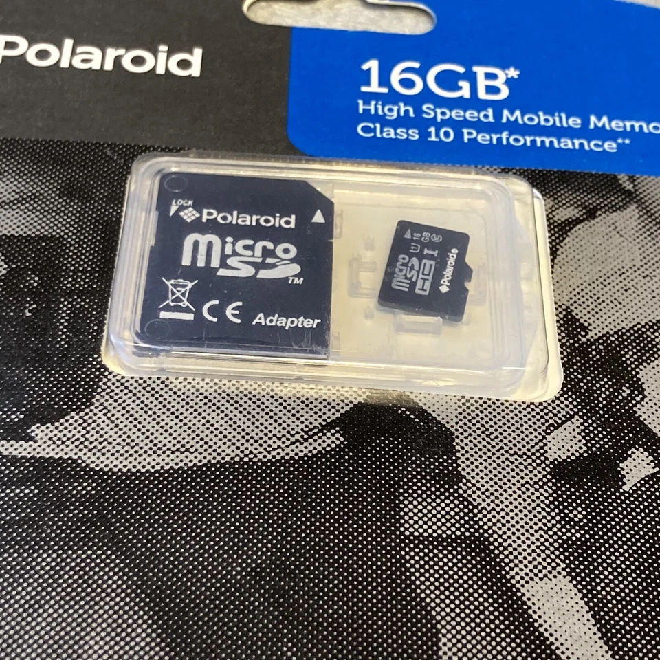NEW! Polaroid PNY 16 GB High Speed Mobile Memory Card Class 10 Perf. MicroSDHC - Image 4 of 4