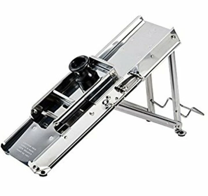 Mandoline Slicer Kitchen Stainless Steel Blade Food Vegetable Cutting Safe Tool