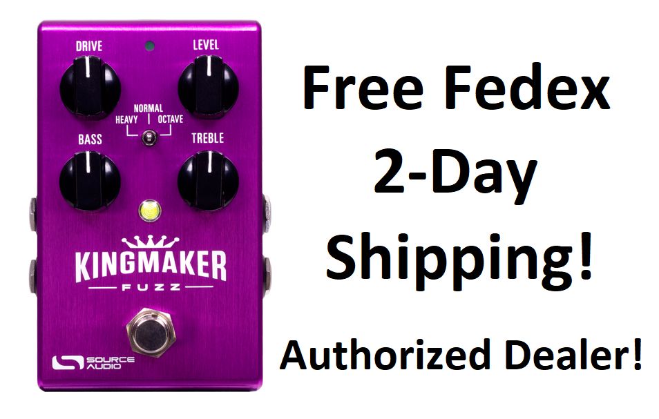 New Source Audio SA Kingmaker Fuzz One Series Guitar Effects