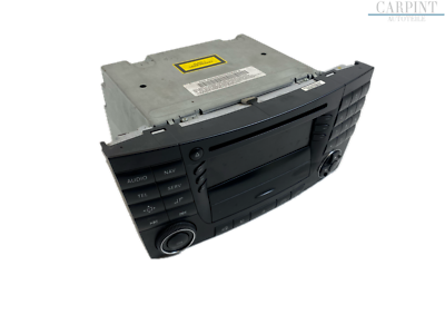 W211後期メルセデスベンツ　Eクラス純正オーディオ　CDＭＤナビ メルセデス Eクラス W211 後期 カーナビ、バックカメラ、ETC