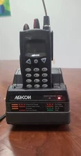 M/A-COM Harris Jaguar 700P 800MHz EDACS Full Keypad Portable HA8ETX 