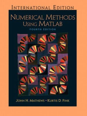 Numerische Methoden mit Matlab Taschenbuch Kurtis, Mathews, John Fi