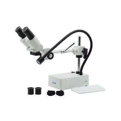 OPTO-EDU A22.1201-C1 Professional Binocular Stereo Microscope, WF10X and WF20...