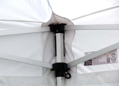Carpa 10x20 roja toldo para eventos para patio trasero carnaval fiesta pop up festival gazebo - Imagen 3 de 7