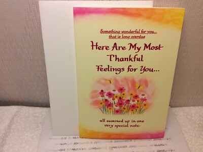 BLUE MOUNTAIN ARTS SOMEONE SPECIAL GREETING CARD New w/Envelope ''Feelings for..''