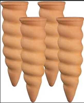 4x Syndicate Self Watering Terracotta NEVER DRY PLANT PAL Watering System Easy