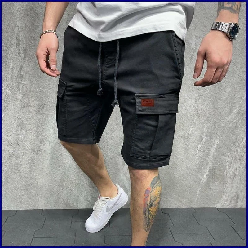 Pantalones Cortos Hombre Bermudas DE Algodón Casual De Verano Elegante eBay