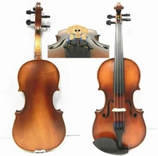 NEW 1/2 SIZE VIOLIN+ CASE+ BOW+ ROSIN+PROFESSIONAL SET UP / READY TO PLAY