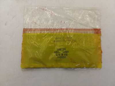 OHMITE 0K8215 CARBON FILM RESISTOR 820 HMS 5% TOLERANCE 1/4 WATT (QTY 100) NIB