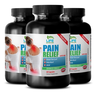 pain ease - PREMIUM PAIN RELIEF FORMULA 610MG 3B - holy basil tea 