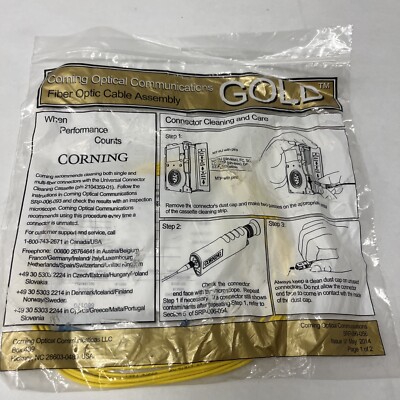 CORNING OPTICAL COMMUNICATIONS GOLD