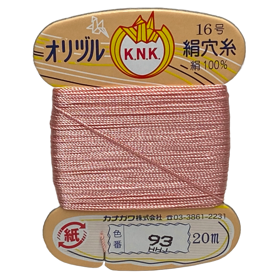 Kanagawa Orizuru 8 Silk Thread, 23 dtex 16x3, 20m, 162 Vibrant Colors ...