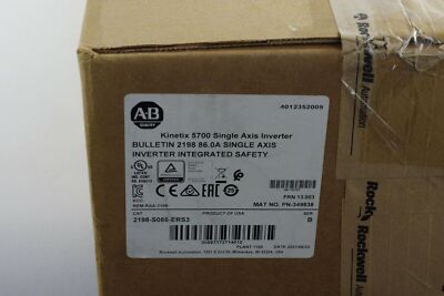  2198S086ERS3 Allen Bradley 2198-S086-ERS3 Kinetix 5700 Single Axis Inverter