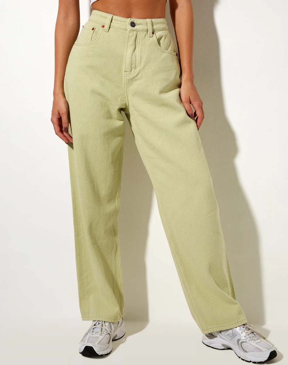 MOTEL ROCKS Parallel Jeans in Sage MR77 eBay