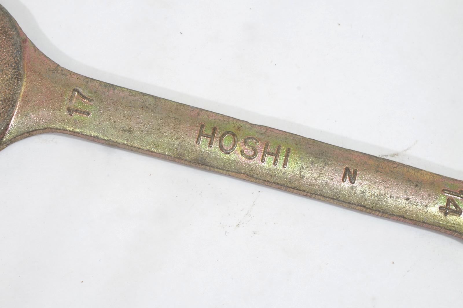 Hoshi Japan Open End Metric Wrench 17mm 14mm for sale online Hoshi Japan Open End Metric Wrench 17mm 14mm for sale online