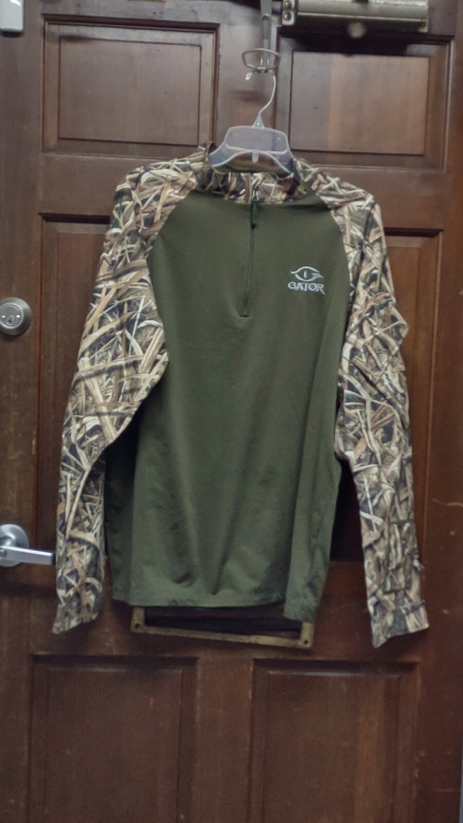 T-shirt Manches Longues All American Outfitters Gator Country - Motif Chasse Aux Alligators, Multi-couleur, Marque Gildan, Unisexe