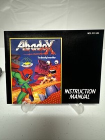 Abadox - the deadly inner war NES - CIB Complete Read Rare