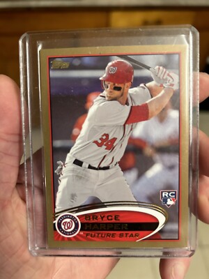 2014 Topps Future Stars That Never Were Gold 45 /99 Bryce Harper #FS-11 PADREES