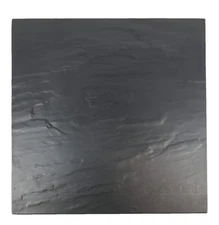 American Metalcraft FSLT14 Endurance Faux Slate 14-1/2 Sq. Tray