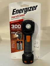 Energizer Hardcase Professional Pivot Plus Swivel Head Flashlight 300 Lumens NEW