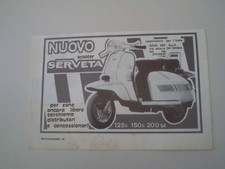 advertising Pubblicità 1983 SCOOTER LAMBRETTA SERVETA 125 LI - 150 LI - 200 SX