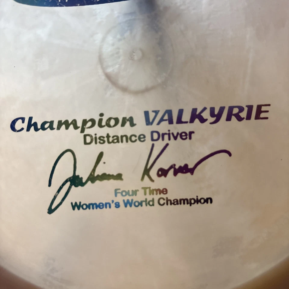 Never Thrown No Ink PFN Korver 4x CE Champion Valkyrie - Innova 172g New - Image 2 of 4