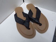 Ladies Accessorize London black pretty sandals size 6