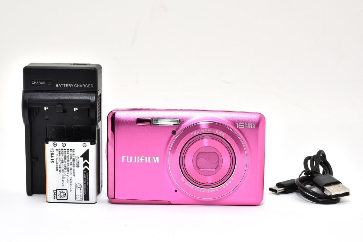 Fujifilm FinePix JX700 Pink 16MP Compact Digital Camera [EXC++] 