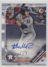 2019 Bowman Prospect Auto Alex McKenna #PA-AM Auto sc2