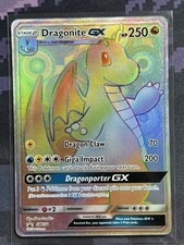 Dragonite GX SM156 Sm Promo Pokémon TCG Holo Card Heavy Play on eBay