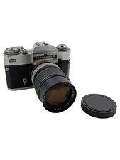 Zeiss Ikon Icarex 35 S Analoge Spiegelreflexkamera SLR Schwarz Vintage