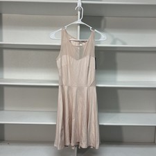 Guess Shear Sheath Fitted  Pink Ivory Dress Sz S NWT Ballerina Princess Dance