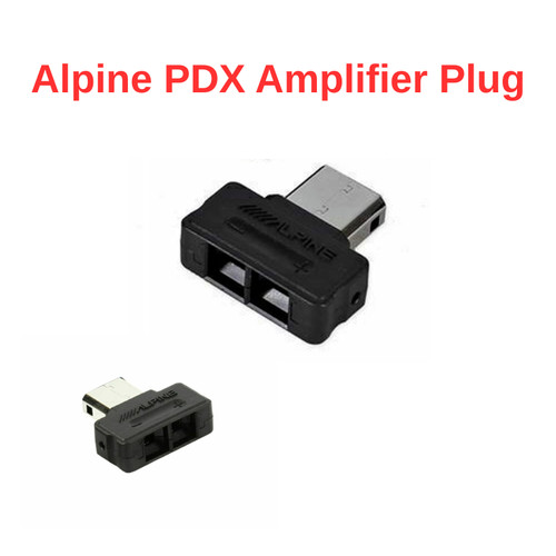 Alpine PDX Amplifier Plug Genuine Quick Disconnect Speaker Output Connector Amp