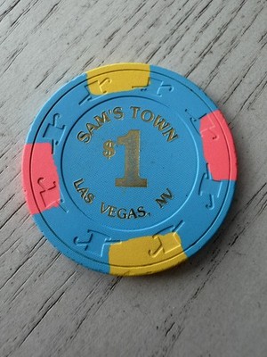 SAM'S TOWN HOTEL CASINO VEGAS CHIP $1