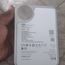 Seagate Exos X14 12TB 3.5in SATA HDD 7200RPM 256MB ST12000NM0538 Rec
